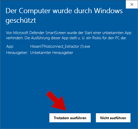 Windows Installation Besonderheiten