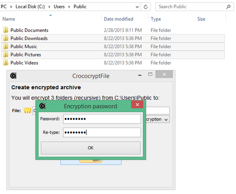 Crococrypt 2021 - CrococryptFile Windows File Encryption Archive