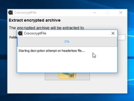 CrococryptFile still in active development - Wipe function and more in preparation