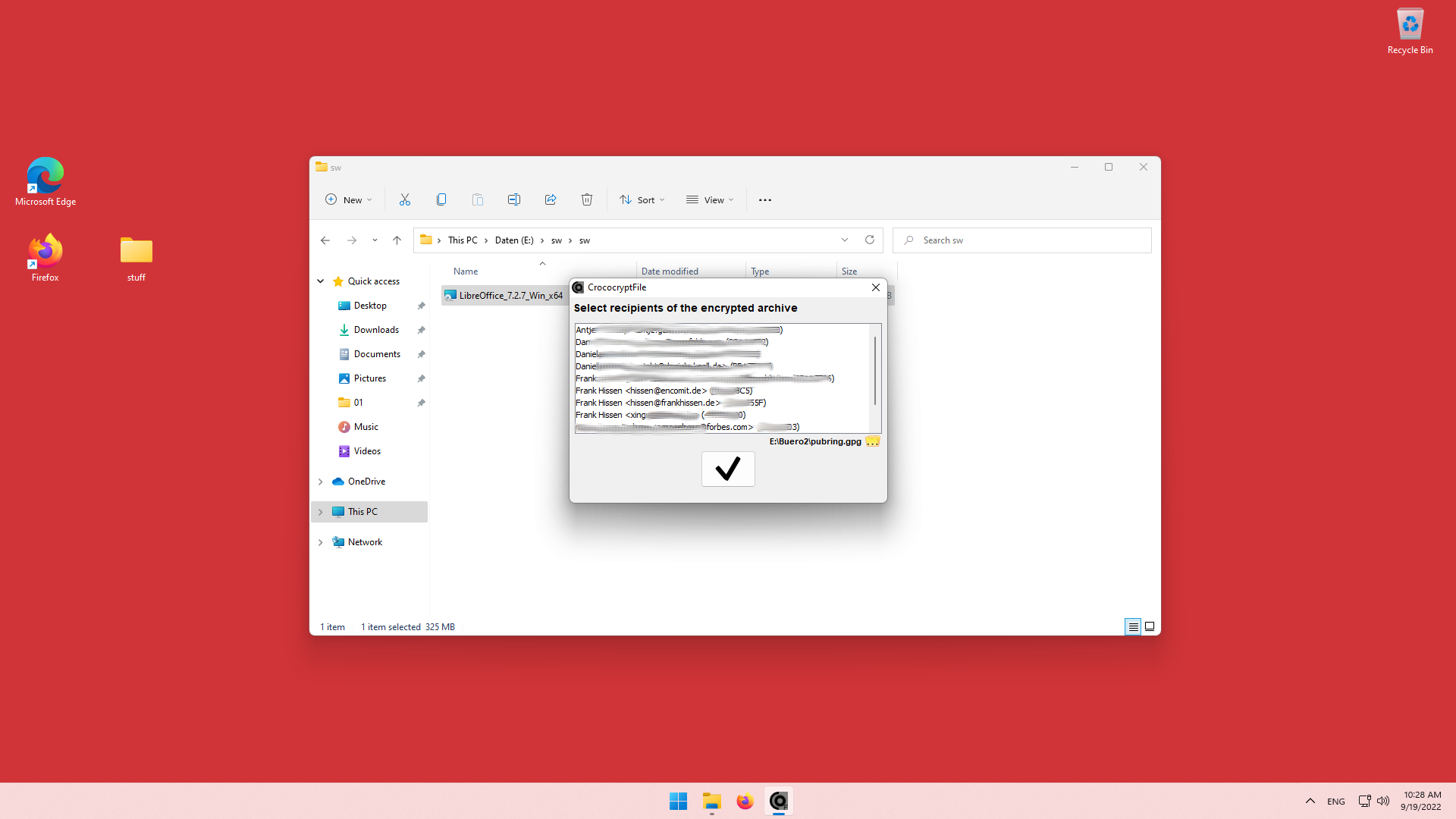 CrococryptFile - Windows 11 Encryption - 04
