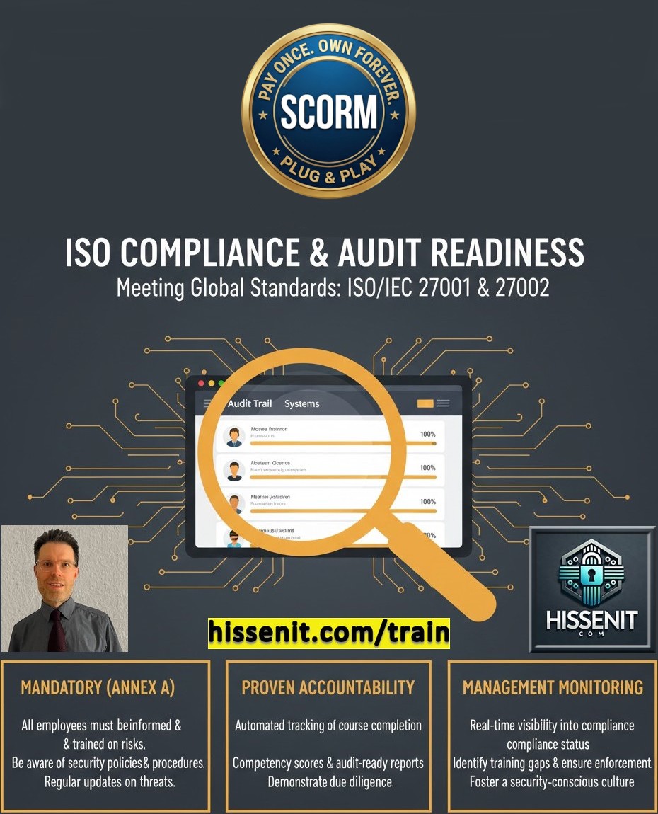 Security Awareness Training Reporting for ISO 27001 through LMS