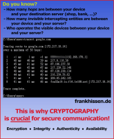 Internet Security: Why cryptography (and encryption) is essential