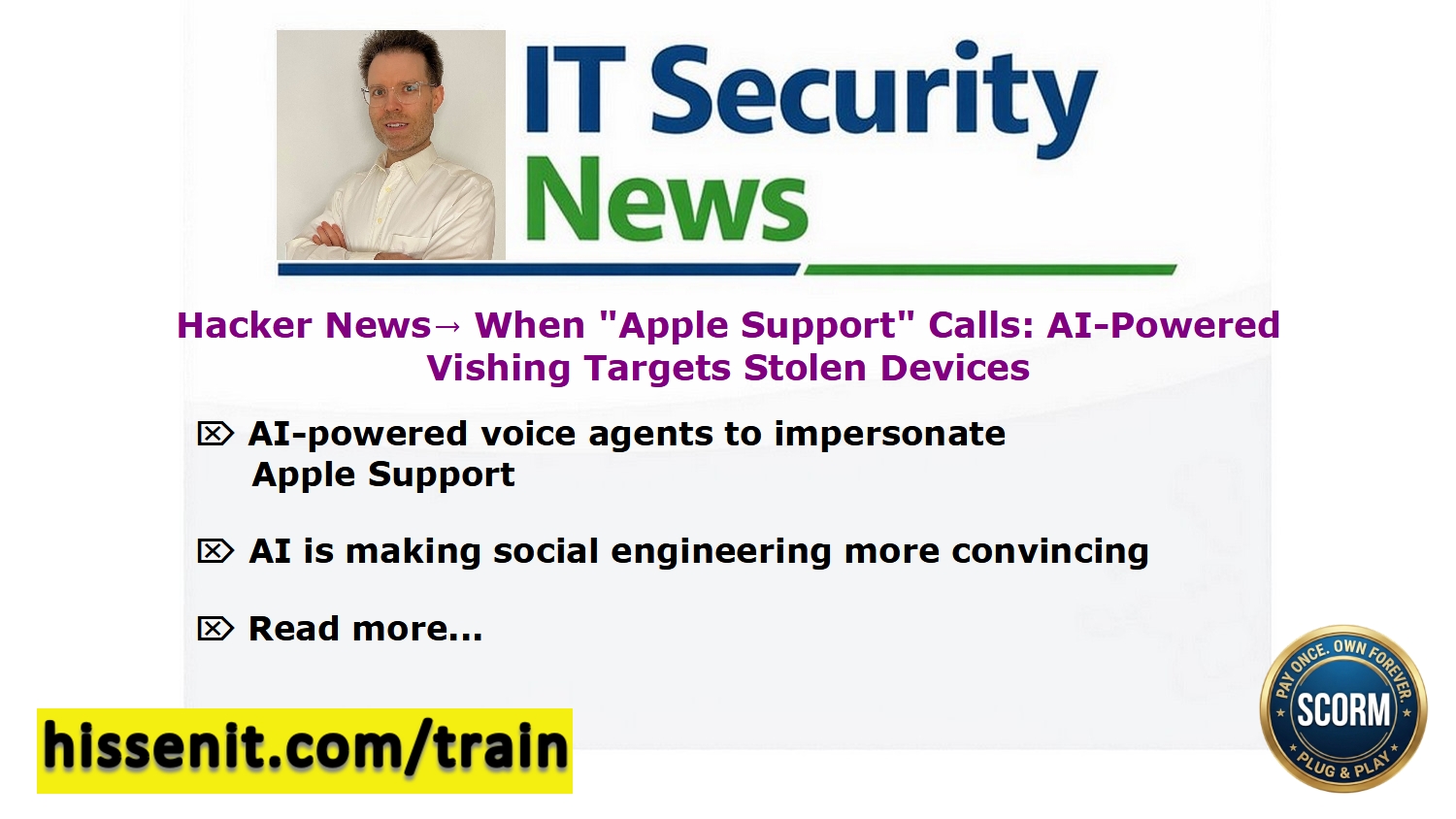 AI-Powered Vishing Targets Stolen Devices