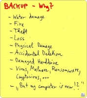(Briefly) Backups - Do we need that?